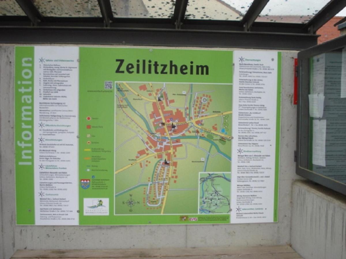 Ferienwohnung Troeppner Kolitzheim Bagian luar foto